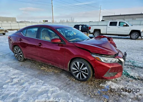 2022 Nissan Sentra Sv из США, поврежденный, VIN 3N1AB8CV9NY228244